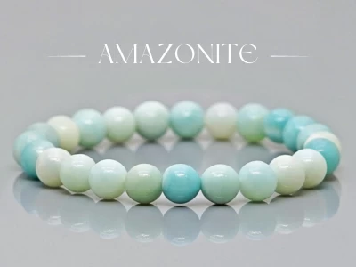 Amazonite Gemstone Beads Bracelets
